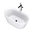 Modern Freestanding Acrylic Bath - BelBagno BB202 3D model small image 9