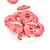 Delicious Strawberry-Filled Donuts on Plate 3D model small image 7
