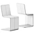 Outdoor Chair Roger: Stylish and Comfortable 3D model small image 2