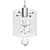 Elegant Crystal LED Pendant 3D model small image 1