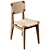 GUBI C-Chair Dining Chair 3D model small image 3