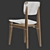 GUBI C-Chair Dining Chair 3D model small image 13