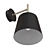 Lago Outdoor Wall Lamp: Elegant Lighting Solution 3D model small image 9