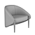 Roche Bobois Walrus Armchair: Stylish Comfort for Your Home 3D model small image 4
