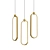 Schuller Colette Gold Pendant 3D model small image 1