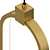 Schuller Colette Gold Pendant 3D model small image 2