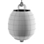 Modern Sawyer Pendant by Hudson Valley Lighting 3D model small image 3