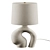 Sleek Circle Lamp: Modern Elegance 3D model small image 1