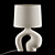 Sleek Circle Lamp: Modern Elegance 3D model small image 3