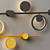 Ynhau LED Wall Lights: Modern Scandinavian Design 3D model small image 3