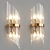 Elegant Crystal Wall Sconce 3D model small image 1