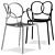 Sleek Sissi Chair: Elegance and Comfort 3D model small image 1