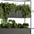 Stylish Plant Box Stand Set 3D model small image 3