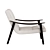 FYNN Armchair: Sleek & Sophisticated Design 3D model small image 2