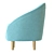 Wolsi Happy Mint Chair: Luxurious Comfort in Vibrant Elegance 3D model small image 5