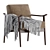 Modern West Elm Armchair 3D model small image 6