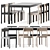 Na Xemena Outdoor Table & Chair 3D model small image 1