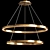 Cerchio Pendant Chandelier 3D model small image 11