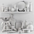 Modern Kitchen Essentials Set 3D model small image 6