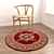 Versatile Set of 8 Rugs: VRayFur, VRayDisplacement, CoronaDisplacement Effects 3D model small image 3