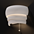 Elegant Metal Sconce: GRÖNPLYM 3D model small image 3