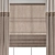 Polygonal Model Curtain Set 3D model small image 4