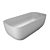 Kolpa-San Gloria-FS Oval Bathtub 3D model small image 4