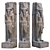 Ancient Egyptian Sculpture: Historic 3D Model 3D model small image 1