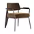 Stylish Fauteuil Chair by Vitra 3D model small image 1