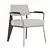 Stylish Fauteuil Chair by Vitra 3D model small image 2