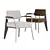 Stylish Fauteuil Chair by Vitra 3D model small image 5