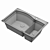 Diamond 1½ Dual Mount: North American-Made Kitchen Sink 3D model small image 4