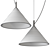 Lenis Pendant Lamp: Stylish Illumination for Modern Spaces 3D model small image 2