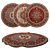 Title: Versatile Round Rugs Set 3D model small image 1