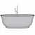 Berne Freestanding Acrylic Bathtub 3D model small image 3