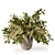 Modern Indoor Plant Pot - 700mm Height 3D model small image 3