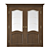 Modern Interior Door: 3dsmax 2014 + fbx 3D model small image 1