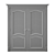 Modern Interior Door: 3dsmax 2014 + fbx 3D model small image 4