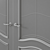 Modern Interior Door: 3dsmax 2014 + fbx 3D model small image 6
