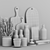 Modern Kitchen Accessories Set 3D model small image 5