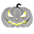  Spooky Pumpkin Decor for Halloween 3D model small image 2