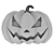  Spooky Pumpkin Decor for Halloween 3D model small image 6