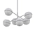 Scott Living Medway Modern Chandelier 3D model small image 2