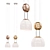 Anzazo Yo-Yo Pendant Light 3D model small image 1