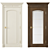 Modern UV-Mapped Interior Door 3D model small image 1