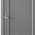 Modern UV-Mapped Interior Door 3D model small image 6