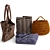 Versatile and Stylish Bags 3D model small image 2