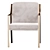 Valentine Armchair: Elegant and Versatile Seating. 3D model small image 2