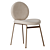 Modern Minimalist Jane Dining Chair 3D model small image 4
