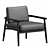 Elegant Comfort: Teresa Armchair 3D model small image 1